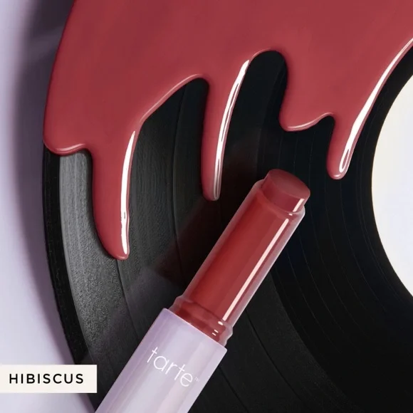 Tarte Maracuja Juicy Lip Vinyl / Hibiscus (Mauve Berry) / Hydrating, FULL / NIB - Picture 2 of 7